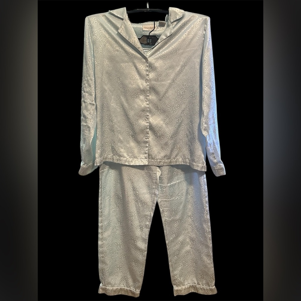 Elegant Blue Pajama Set